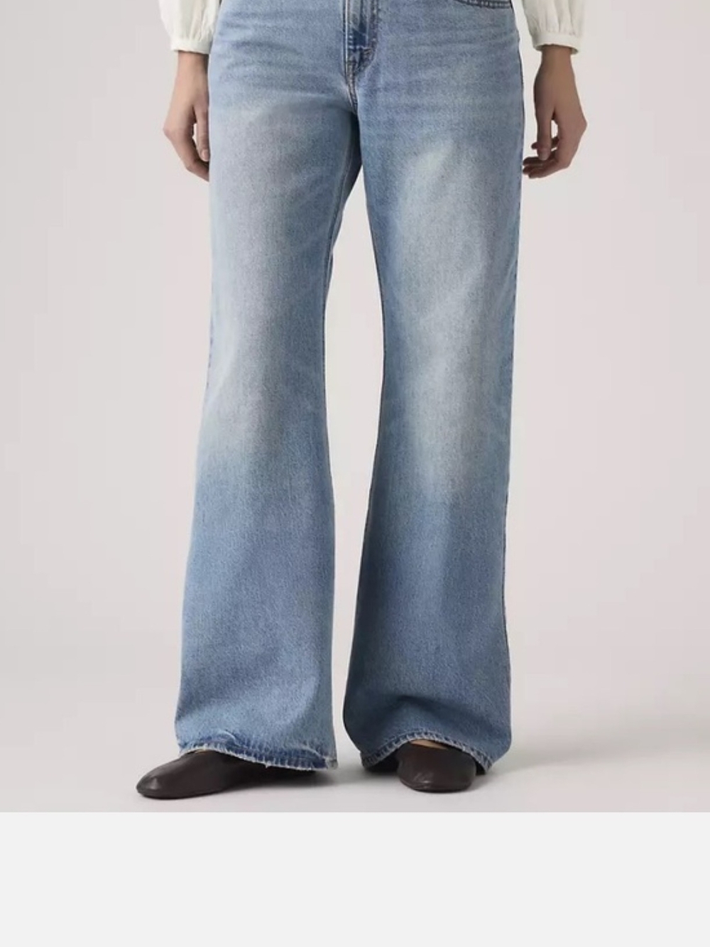 Levi's Light Loose Fit  Blue Bootcut Jeans